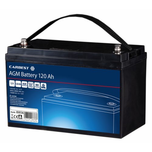Deep Cycle AGM Power Line Battery 120 Ah