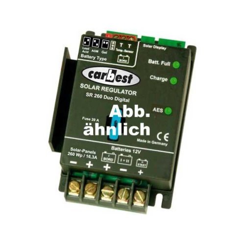 Solar controller SR 324 DUO Digital 24V/300Wp