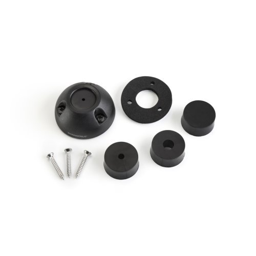 Roof bushing plastic 2-8m, horizontal, black