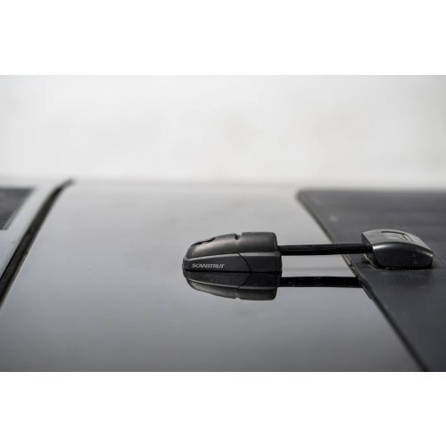 Scanstrut roof duct 6-10 mm - Horizontal - Black