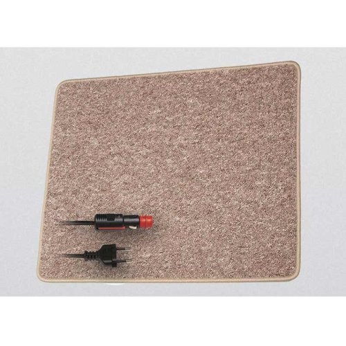 Heating carpet 60x40cm, 230V/25W, light brown