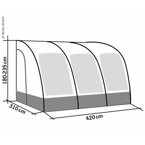 Caravan awning ESPRIT 420 PRO