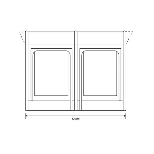 Outdoor Revolution SPORTLITE AIR 320&nbsp;air awning