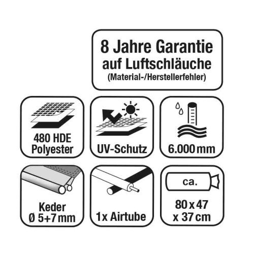 Inflatable Caravan Partial tent E-Sport Air 400