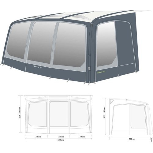 Outdoor Revolution Eclipse 420 caravan awning