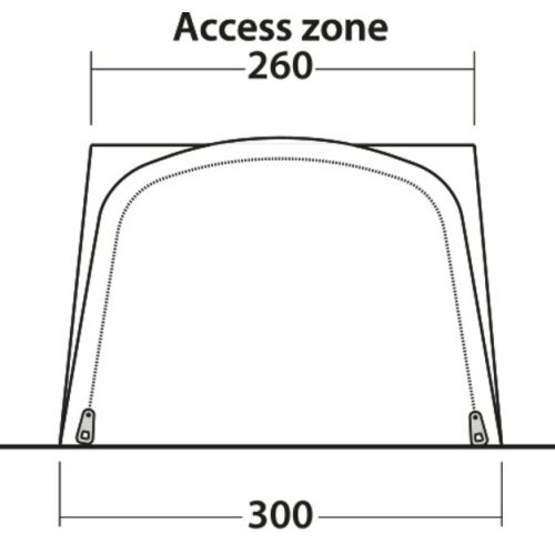 Outwell Newburg 240 Air - Inflatable awning