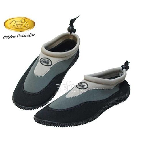 Aqua shoes, colour: grey/black, size 43