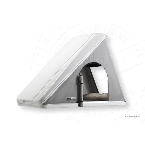 Columbus Variant hard shell roof tent - Grey fabric - White shell - Medium X-Long