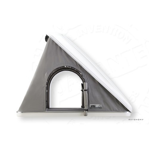 Columbus Variant hard shell roof tent - Grey fabric - White shell - Medium X-Long