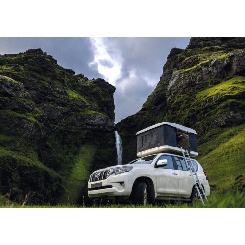 Hard shell parallel lifting roof tent TOPCAMP DOUBLE-UP large 210x160x150cm