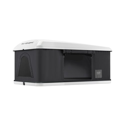 Maggiolina Airlander Plus hard shell roof tent - Grey fabric - White shell - Medium X-Long