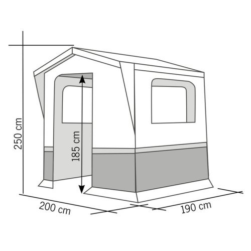 Kitchen / equipment tent ALICANTE