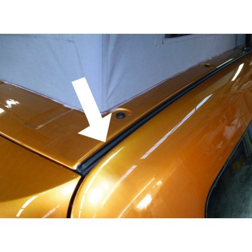 Keder rail 3m length for keder Ø6-8mm