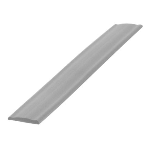 Profile-section cover silver 12mm, 200 metre roll