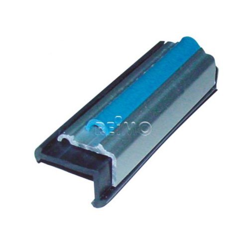 Edge strip aluminium silver, 27x11mm, 2m