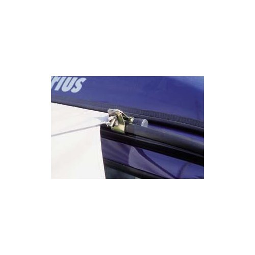 Tube clamp 22-25mm, 2 pieces