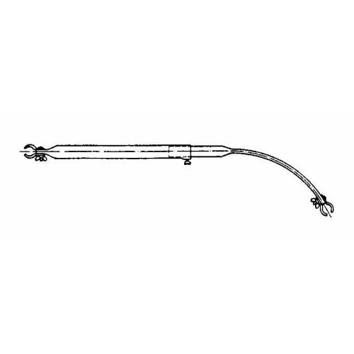 Roof support bar steel,145-205cm cm Dm: 22 mm end, SB