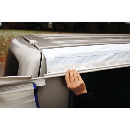 Magnetic keder adapter for attachment of awning to vehicle