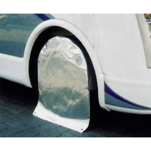 Tyre cover for caravan