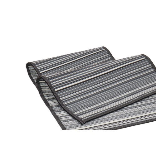 awning carpet VILLA STRIPE 2,5x2,9m, PP, incl. carrying bag