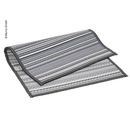 Awning carpet VILLA STRIPE 2,5x4,5m, PP, incl. transport bag