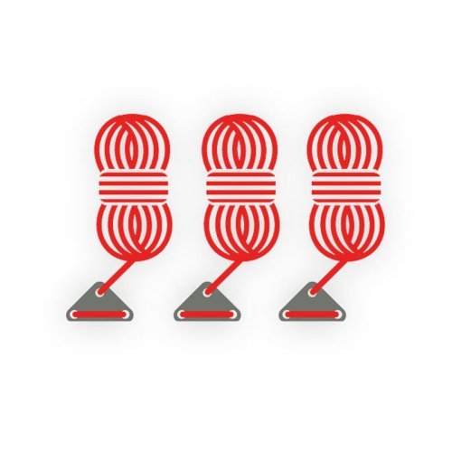 Abspannleine BENT rot