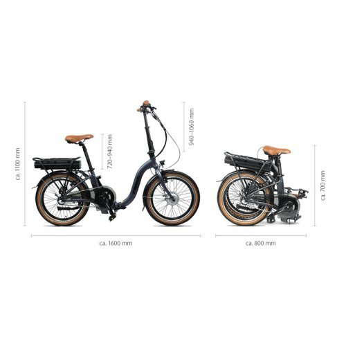 Blaupunkt E-Bike foldable "FRANZI"