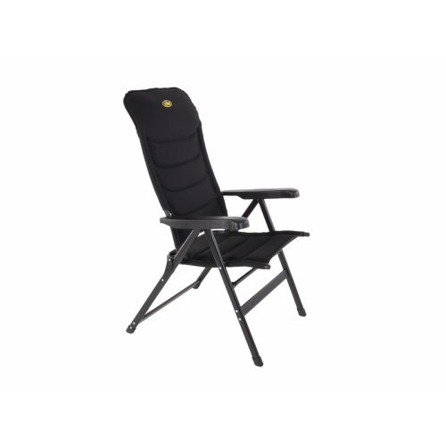 Camping chair Malaga Breeze - Upholstered with black mesh