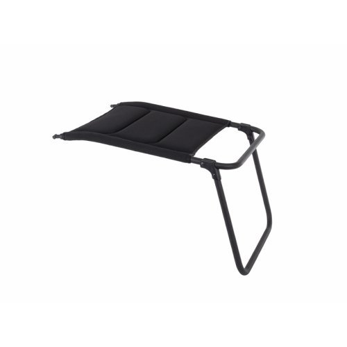 Footrest Camping Chair, MALAGA BREEZE Camp4, black