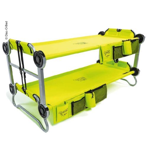 Bunk bed Kids-O-Bunk children's bunk bed lime-green, per bed max. 91kg