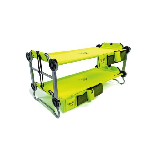 Bunk bed Kids-O-Bunk children's bunk bed lime-green, per bed max. 91kg