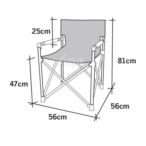 Toscana Luxury Folding Chair - The All-Rounder