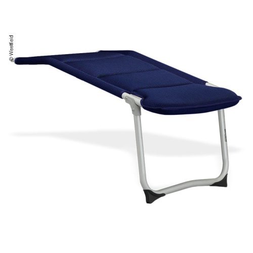 Footrest Camping Chair, CRUISER Westfield, blue