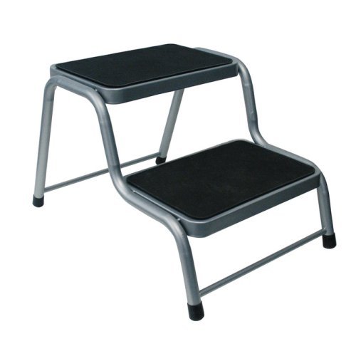 Double step steel - height 38 cm
