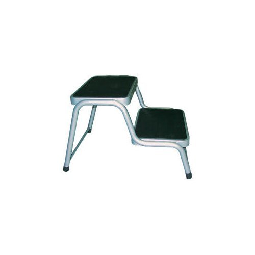 Double step steel - height 38 cm