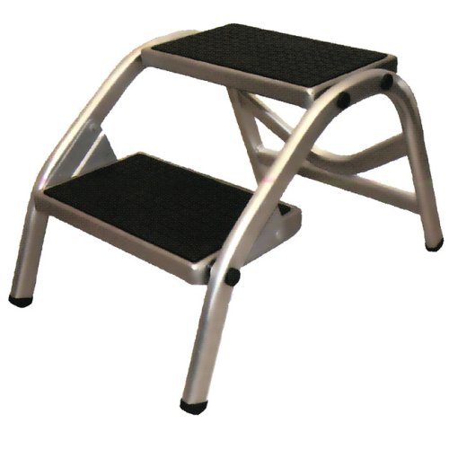 Double step tread Darwin, aluminium, 38 cm