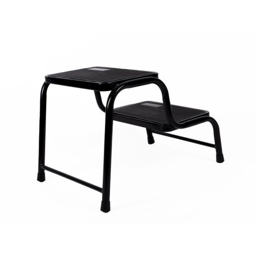 Double step steel - Black