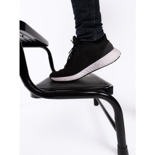 Double step steel - Black