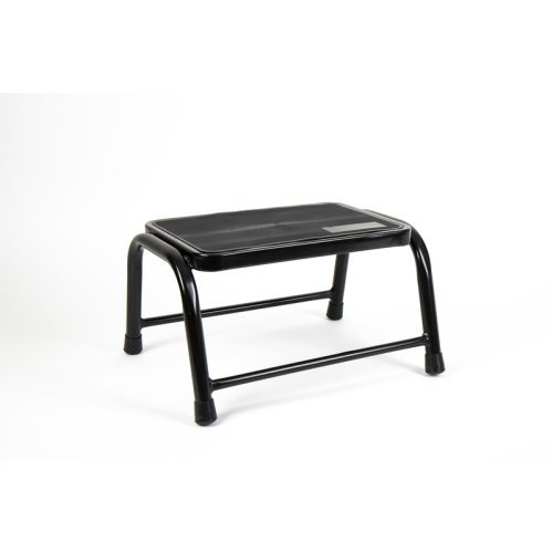 Single step steel,Black powder coated. Height 25 cm,150kg loadable