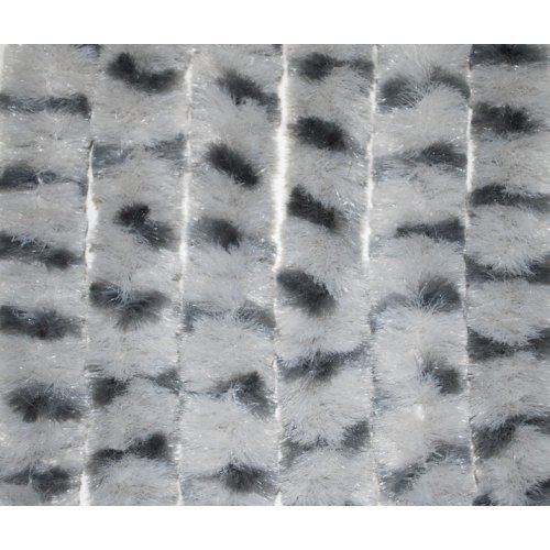 Flauschvorh.56x185 grau