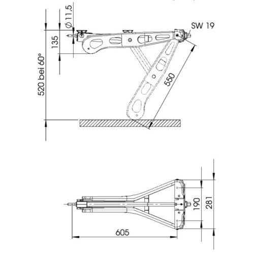 AL-KO push-in supports Premium