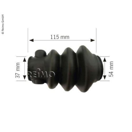 Alko bellows for a run-up device