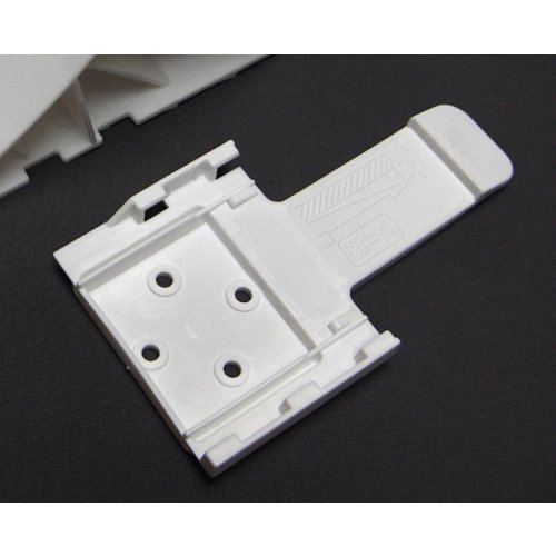 Fastener for shoe-drag, white