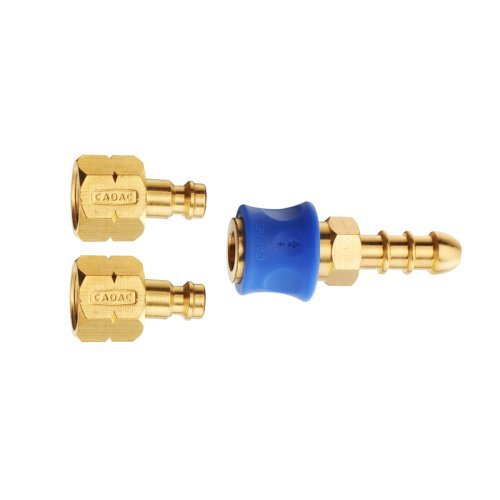Coupling piece for the gas hose
