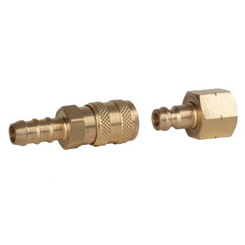 Plug-in coupling 30 mbar - 1 x male, 1 x female connections