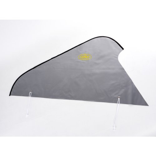 Drawbar hood, grey, made of polyurethane