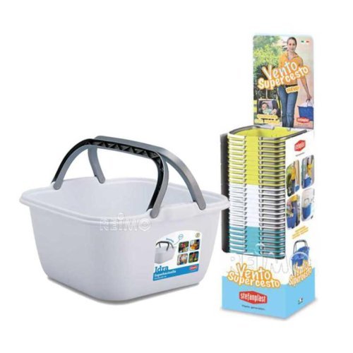 Display with 48 bowls/trays, 13l