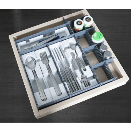 Purvario cutlery tray KONTURA ON-TOP 4-piece, stackable