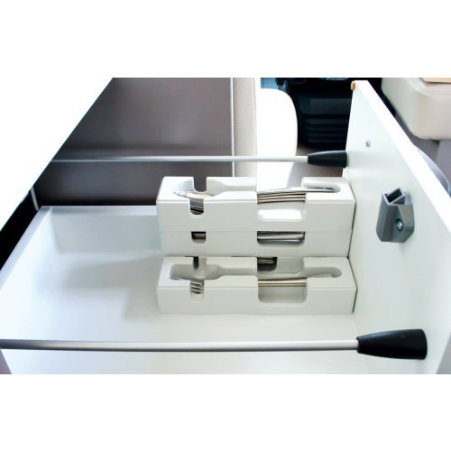 Purvario cutlery tray KONTURA ON-TOP 4-piece, stackable