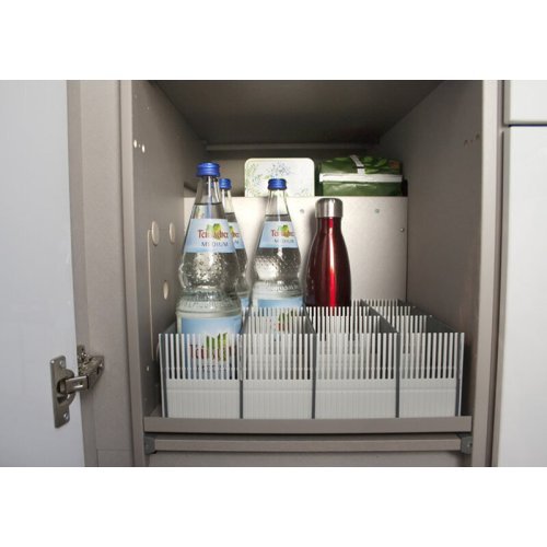 Purvario stowage strips MAXXI 8-pack - light gray / anthracite